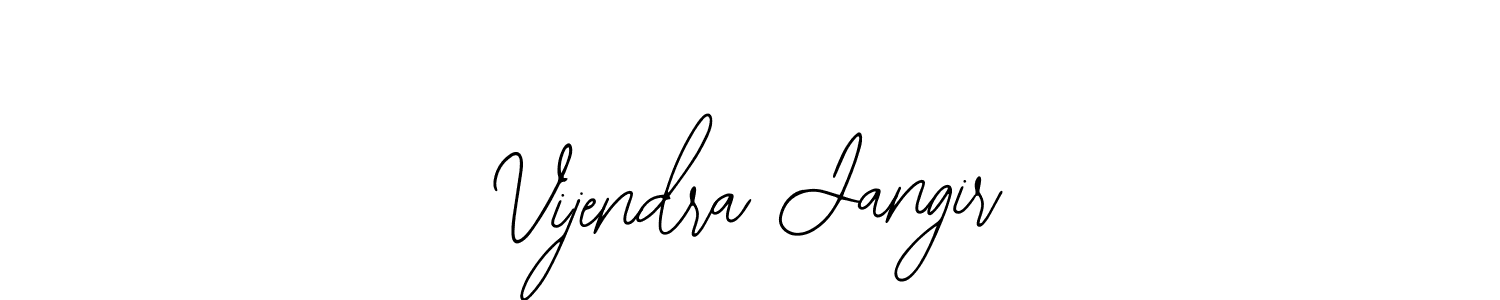 Create a beautiful signature design for name Vijendra Jangir. With this signature (Bearetta-2O07w) fonts, you can make a handwritten signature for free. Vijendra Jangir signature style 12 images and pictures png