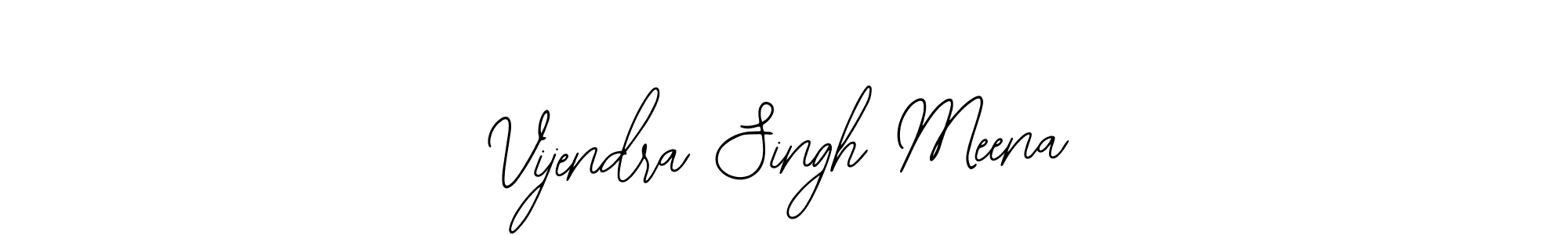 Also You can easily find your signature by using the search form. We will create Vijendra Singh Meena name handwritten signature images for you free of cost using Bearetta-2O07w sign style. Vijendra Singh Meena signature style 12 images and pictures png