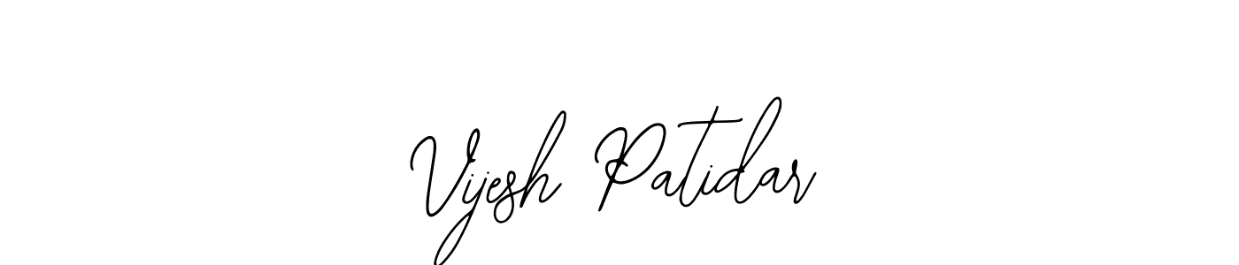 Make a beautiful signature design for name Vijesh Patidar. Use this online signature maker to create a handwritten signature for free. Vijesh Patidar signature style 12 images and pictures png