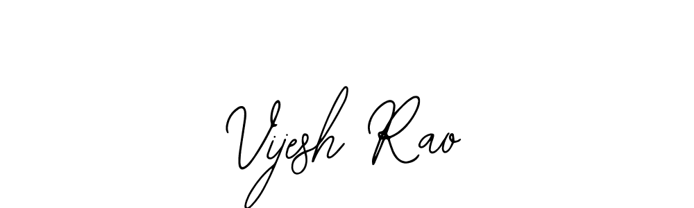 Once you've used our free online signature maker to create your best signature Bearetta-2O07w style, it's time to enjoy all of the benefits that Vijesh Rao name signing documents. Vijesh Rao signature style 12 images and pictures png