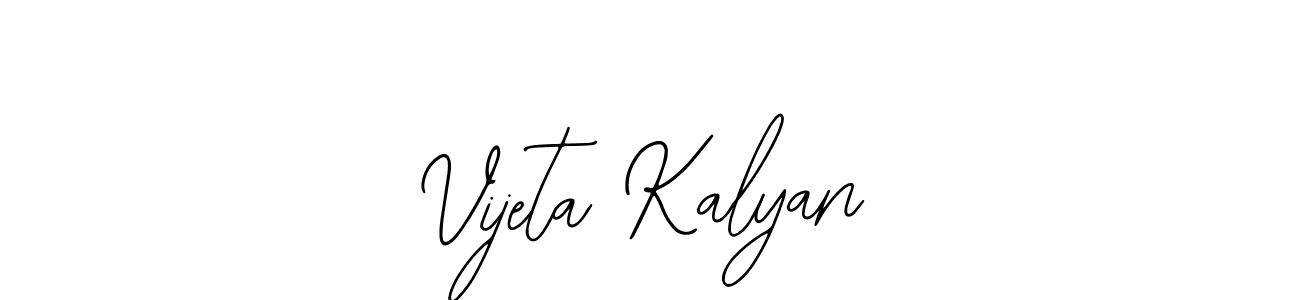 Make a beautiful signature design for name Vijeta Kalyan. Use this online signature maker to create a handwritten signature for free. Vijeta Kalyan signature style 12 images and pictures png