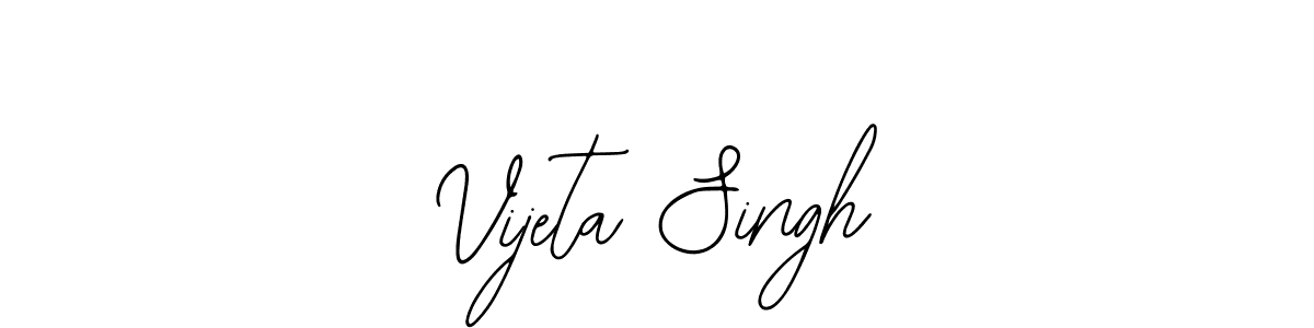 Also we have Vijeta Singh name is the best signature style. Create professional handwritten signature collection using Bearetta-2O07w autograph style. Vijeta Singh signature style 12 images and pictures png
