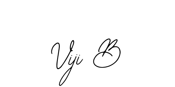 Bearetta-2O07w is a professional signature style that is perfect for those who want to add a touch of class to their signature. It is also a great choice for those who want to make their signature more unique. Get Viji B name to fancy signature for free. Viji B signature style 12 images and pictures png