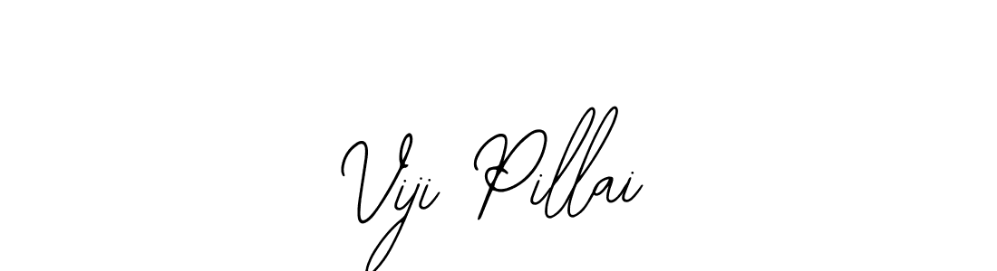 Viji Pillai stylish signature style. Best Handwritten Sign (Bearetta-2O07w) for my name. Handwritten Signature Collection Ideas for my name Viji Pillai. Viji Pillai signature style 12 images and pictures png