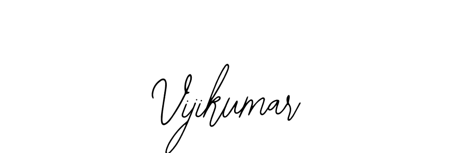 Use a signature maker to create a handwritten signature online. With this signature software, you can design (Bearetta-2O07w) your own signature for name Vijikumar. Vijikumar signature style 12 images and pictures png