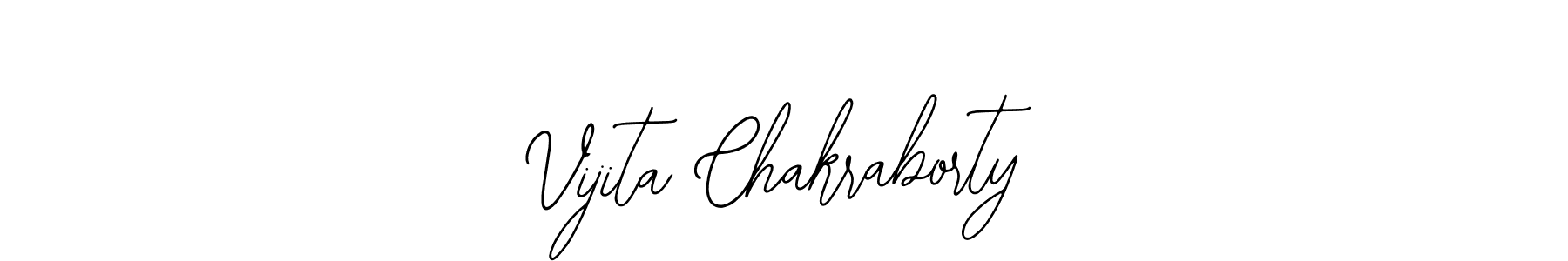 Make a beautiful signature design for name Vijita Chakraborty. With this signature (Bearetta-2O07w) style, you can create a handwritten signature for free. Vijita Chakraborty signature style 12 images and pictures png