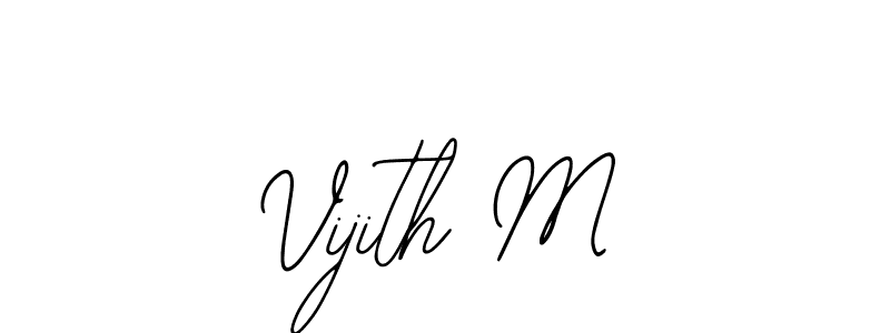 Make a beautiful signature design for name Vijith M. With this signature (Bearetta-2O07w) style, you can create a handwritten signature for free. Vijith M signature style 12 images and pictures png