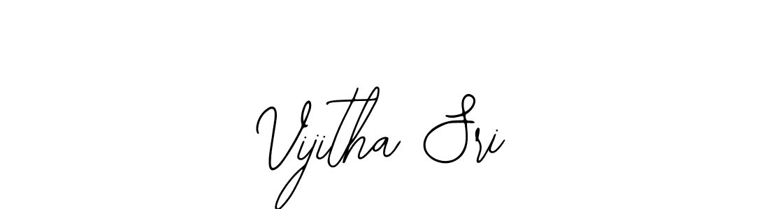 You should practise on your own different ways (Bearetta-2O07w) to write your name (Vijitha Sri) in signature. don't let someone else do it for you. Vijitha Sri signature style 12 images and pictures png