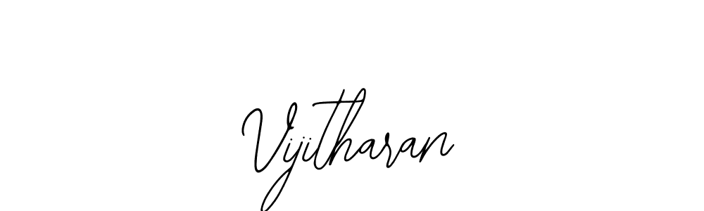 Also we have Vijitharan name is the best signature style. Create professional handwritten signature collection using Bearetta-2O07w autograph style. Vijitharan signature style 12 images and pictures png