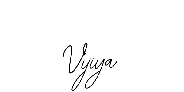 How to make Vijiya name signature. Use Bearetta-2O07w style for creating short signs online. This is the latest handwritten sign. Vijiya signature style 12 images and pictures png