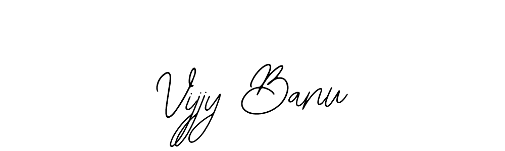 How to Draw Vijjy Banu signature style? Bearetta-2O07w is a latest design signature styles for name Vijjy Banu. Vijjy Banu signature style 12 images and pictures png