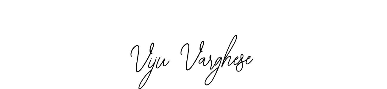 Design your own signature with our free online signature maker. With this signature software, you can create a handwritten (Bearetta-2O07w) signature for name Viju Varghese. Viju Varghese signature style 12 images and pictures png