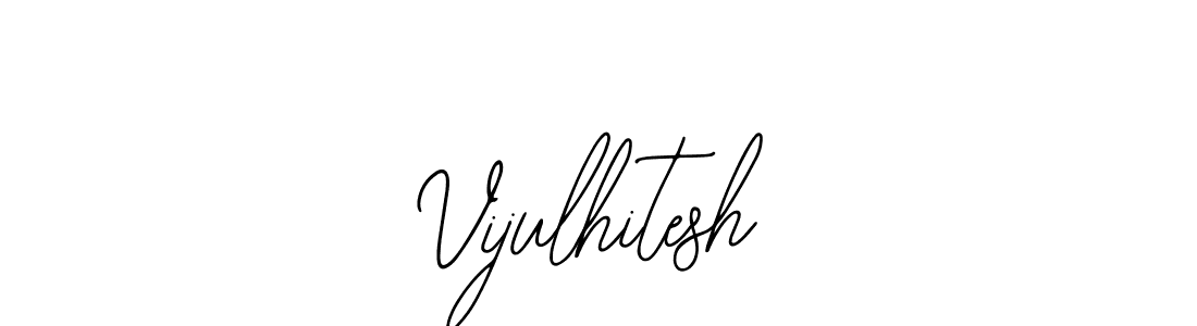 Best and Professional Signature Style for Vijulhitesh. Bearetta-2O07w Best Signature Style Collection. Vijulhitesh signature style 12 images and pictures png