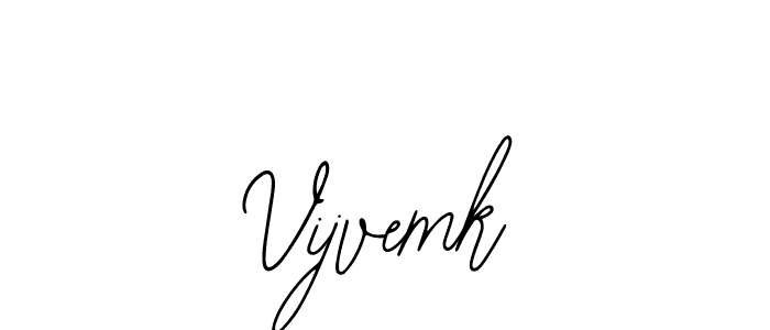 Design your own signature with our free online signature maker. With this signature software, you can create a handwritten (Bearetta-2O07w) signature for name Vijvemk. Vijvemk signature style 12 images and pictures png