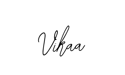 Design your own signature with our free online signature maker. With this signature software, you can create a handwritten (Bearetta-2O07w) signature for name Vikaa. Vikaa signature style 12 images and pictures png