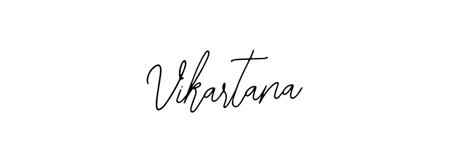 How to make Vikartana name signature. Use Bearetta-2O07w style for creating short signs online. This is the latest handwritten sign. Vikartana signature style 12 images and pictures png