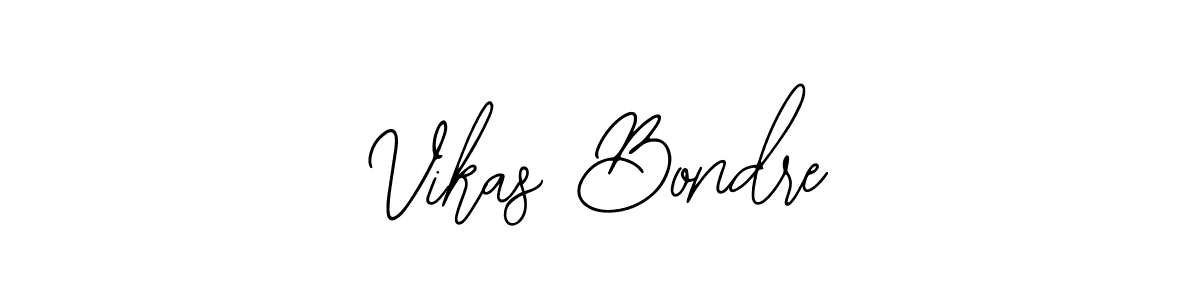 Make a short Vikas Bondre signature style. Manage your documents anywhere anytime using Bearetta-2O07w. Create and add eSignatures, submit forms, share and send files easily. Vikas Bondre signature style 12 images and pictures png