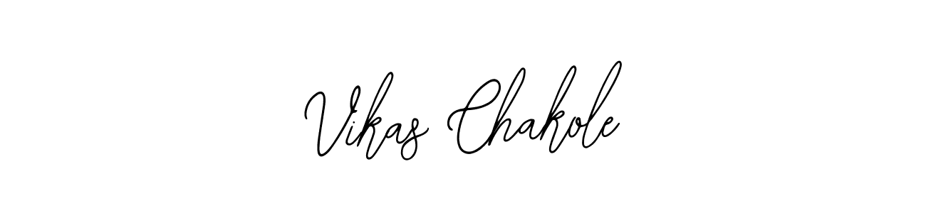 Use a signature maker to create a handwritten signature online. With this signature software, you can design (Bearetta-2O07w) your own signature for name Vikas Chakole. Vikas Chakole signature style 12 images and pictures png
