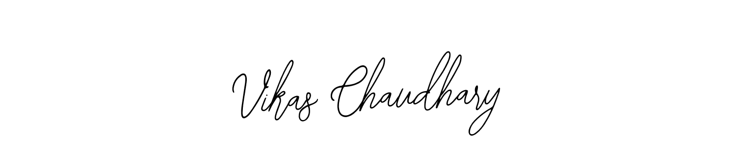 Also we have Vikas Chaudhary name is the best signature style. Create professional handwritten signature collection using Bearetta-2O07w autograph style. Vikas Chaudhary signature style 12 images and pictures png