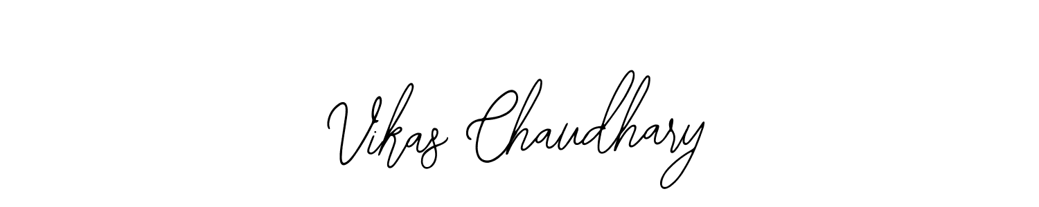 Also we have Vikas Chaudhary name is the best signature style. Create professional handwritten signature collection using Bearetta-2O07w autograph style. Vikas Chaudhary signature style 12 images and pictures png