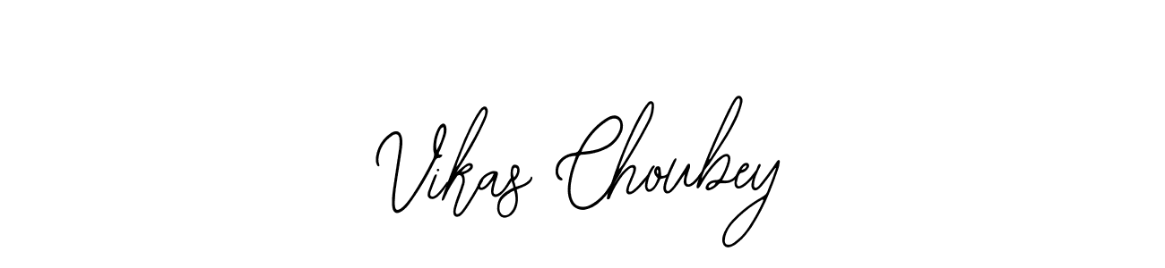 How to make Vikas Choubey name signature. Use Bearetta-2O07w style for creating short signs online. This is the latest handwritten sign. Vikas Choubey signature style 12 images and pictures png