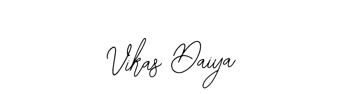 How to make Vikas Daiya signature? Bearetta-2O07w is a professional autograph style. Create handwritten signature for Vikas Daiya name. Vikas Daiya signature style 12 images and pictures png