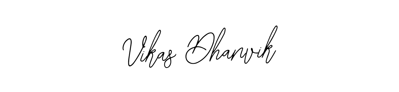 Make a beautiful signature design for name Vikas Dhanvik. With this signature (Bearetta-2O07w) style, you can create a handwritten signature for free. Vikas Dhanvik signature style 12 images and pictures png