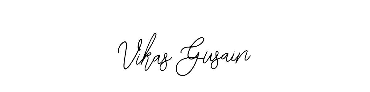 How to make Vikas Gusain signature? Bearetta-2O07w is a professional autograph style. Create handwritten signature for Vikas Gusain name. Vikas Gusain signature style 12 images and pictures png