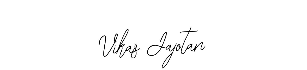 Use a signature maker to create a handwritten signature online. With this signature software, you can design (Bearetta-2O07w) your own signature for name Vikas Jajotan. Vikas Jajotan signature style 12 images and pictures png