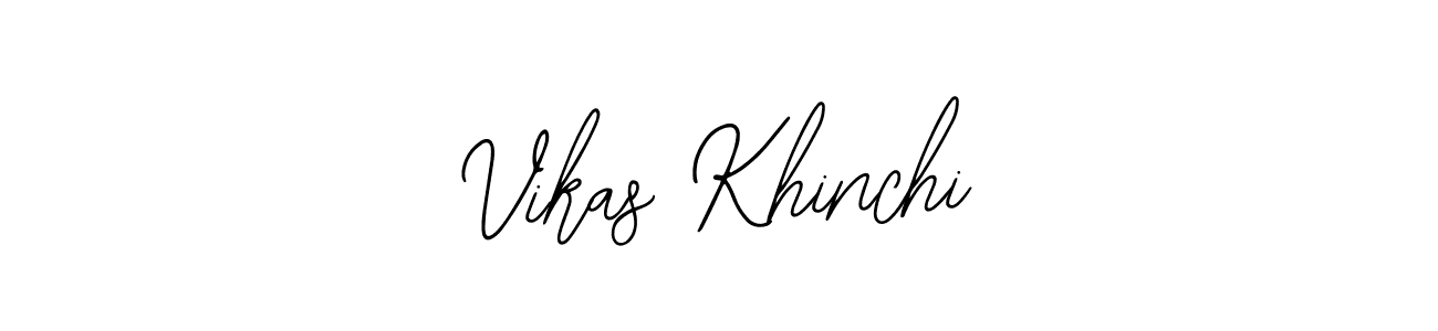 How to make Vikas Khinchi signature? Bearetta-2O07w is a professional autograph style. Create handwritten signature for Vikas Khinchi name. Vikas Khinchi signature style 12 images and pictures png