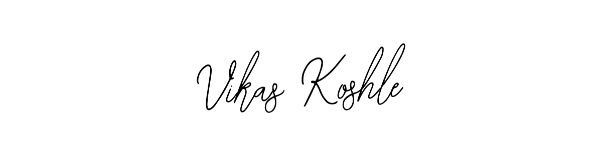 Make a beautiful signature design for name Vikas Koshle. With this signature (Bearetta-2O07w) style, you can create a handwritten signature for free. Vikas Koshle signature style 12 images and pictures png