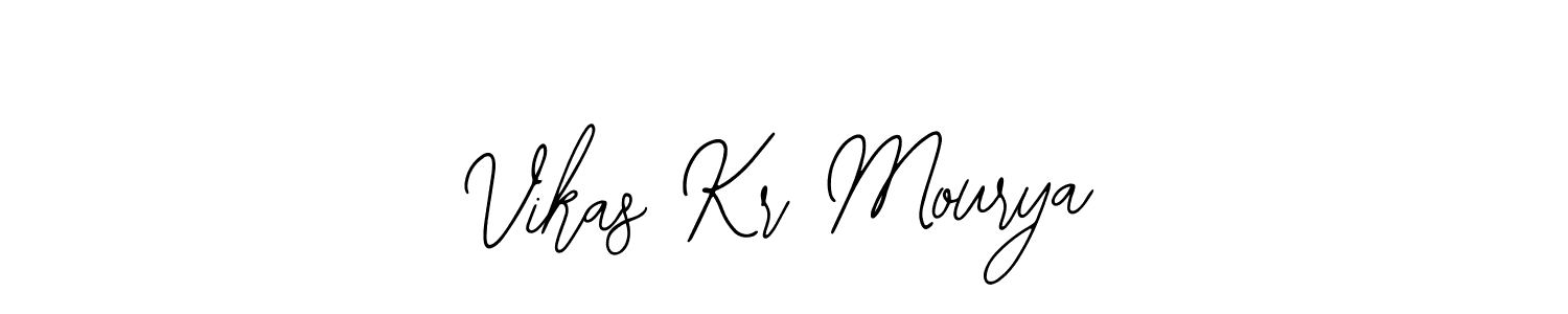 Make a beautiful signature design for name Vikas Kr Mourya. With this signature (Bearetta-2O07w) style, you can create a handwritten signature for free. Vikas Kr Mourya signature style 12 images and pictures png