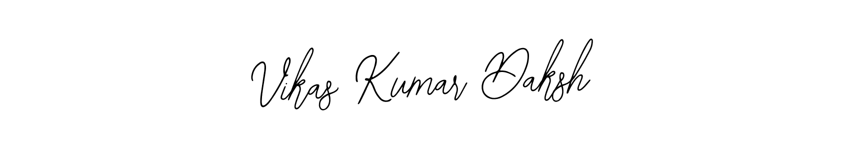 Create a beautiful signature design for name Vikas Kumar Daksh. With this signature (Bearetta-2O07w) fonts, you can make a handwritten signature for free. Vikas Kumar Daksh signature style 12 images and pictures png