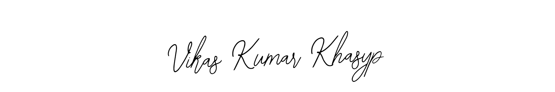 Use a signature maker to create a handwritten signature online. With this signature software, you can design (Bearetta-2O07w) your own signature for name Vikas Kumar Khasyp. Vikas Kumar Khasyp signature style 12 images and pictures png