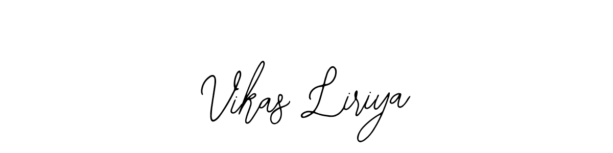 Use a signature maker to create a handwritten signature online. With this signature software, you can design (Bearetta-2O07w) your own signature for name Vikas Liriya. Vikas Liriya signature style 12 images and pictures png