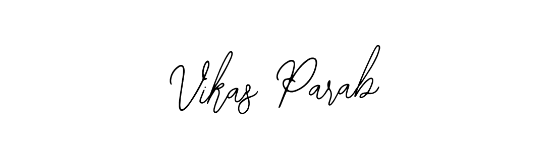 You should practise on your own different ways (Bearetta-2O07w) to write your name (Vikas Parab) in signature. don't let someone else do it for you. Vikas Parab signature style 12 images and pictures png