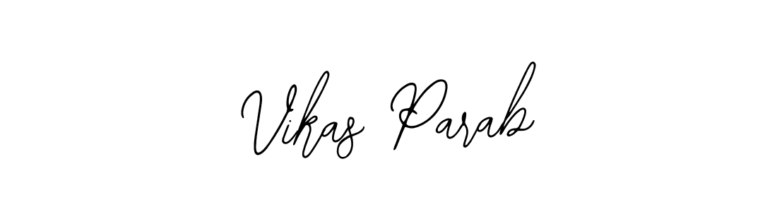 You should practise on your own different ways (Bearetta-2O07w) to write your name (Vikas Parab) in signature. don't let someone else do it for you. Vikas Parab signature style 12 images and pictures png