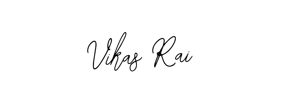 You should practise on your own different ways (Bearetta-2O07w) to write your name (Vikas Rai) in signature. don't let someone else do it for you. Vikas Rai signature style 12 images and pictures png