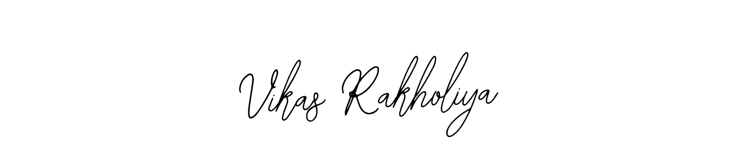 Also You can easily find your signature by using the search form. We will create Vikas Rakholiya name handwritten signature images for you free of cost using Bearetta-2O07w sign style. Vikas Rakholiya signature style 12 images and pictures png