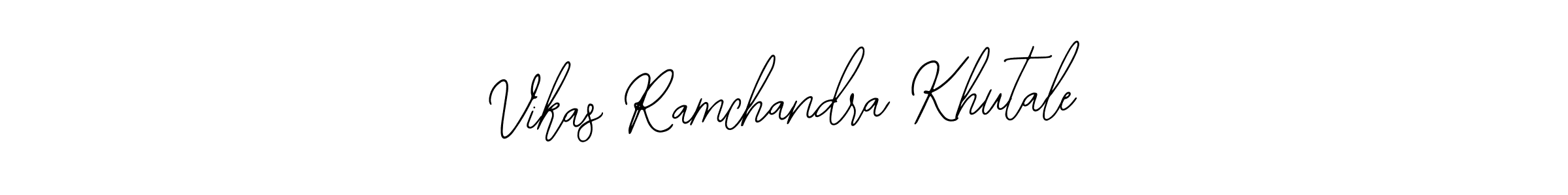 How to make Vikas Ramchandra Khutale name signature. Use Bearetta-2O07w style for creating short signs online. This is the latest handwritten sign. Vikas Ramchandra Khutale signature style 12 images and pictures png