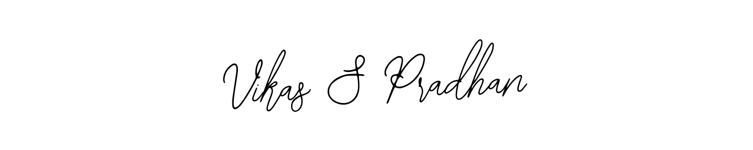Bearetta-2O07w is a professional signature style that is perfect for those who want to add a touch of class to their signature. It is also a great choice for those who want to make their signature more unique. Get Vikas S Pradhan name to fancy signature for free. Vikas S Pradhan signature style 12 images and pictures png