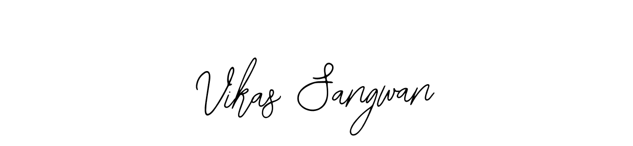Make a beautiful signature design for name Vikas Sangwan. Use this online signature maker to create a handwritten signature for free. Vikas Sangwan signature style 12 images and pictures png