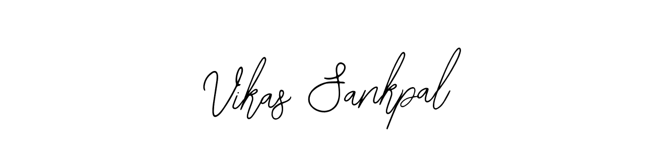 Vikas Sankpal stylish signature style. Best Handwritten Sign (Bearetta-2O07w) for my name. Handwritten Signature Collection Ideas for my name Vikas Sankpal. Vikas Sankpal signature style 12 images and pictures png