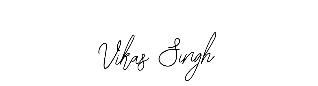 Design your own signature with our free online signature maker. With this signature software, you can create a handwritten (Bearetta-2O07w) signature for name Vikas Singh. Vikas Singh signature style 12 images and pictures png