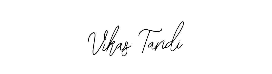 You should practise on your own different ways (Bearetta-2O07w) to write your name (Vikas Tandi) in signature. don't let someone else do it for you. Vikas Tandi signature style 12 images and pictures png