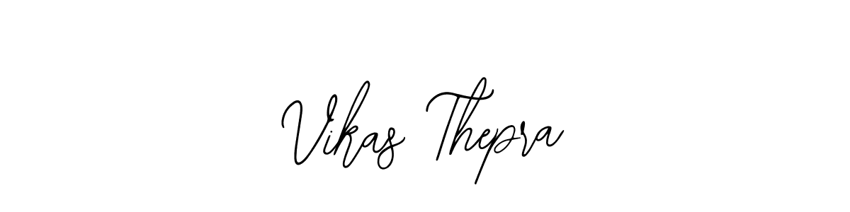 Make a beautiful signature design for name Vikas Thepra. Use this online signature maker to create a handwritten signature for free. Vikas Thepra signature style 12 images and pictures png