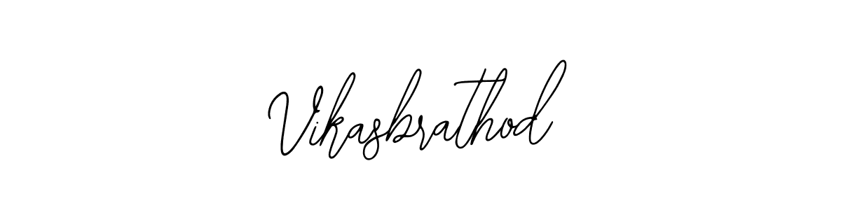 Design your own signature with our free online signature maker. With this signature software, you can create a handwritten (Bearetta-2O07w) signature for name Vikasbrathod. Vikasbrathod signature style 12 images and pictures png