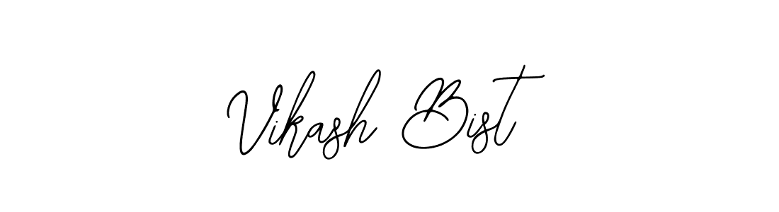 Make a beautiful signature design for name Vikash Bist. With this signature (Bearetta-2O07w) style, you can create a handwritten signature for free. Vikash Bist signature style 12 images and pictures png