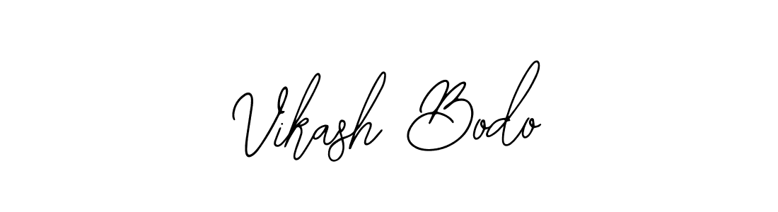 Use a signature maker to create a handwritten signature online. With this signature software, you can design (Bearetta-2O07w) your own signature for name Vikash Bodo. Vikash Bodo signature style 12 images and pictures png