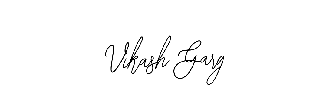 Use a signature maker to create a handwritten signature online. With this signature software, you can design (Bearetta-2O07w) your own signature for name Vikash Garg. Vikash Garg signature style 12 images and pictures png